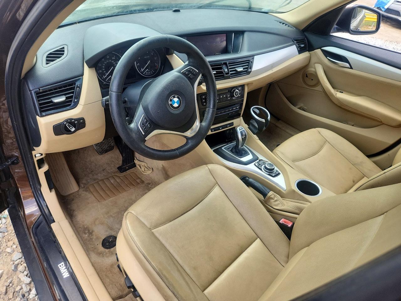 2013 Bmw X1 Sdrive28i Brown vin: WBAVM1C51DVW46225