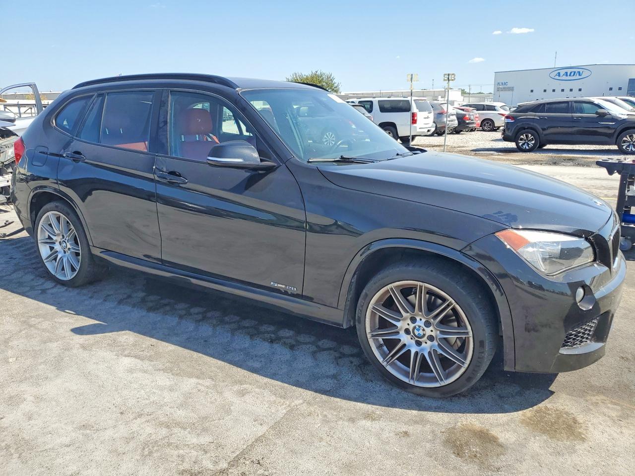 2013 Bmw X1 Sdrive28i Black vin: WBAVM1C52DVW44743
