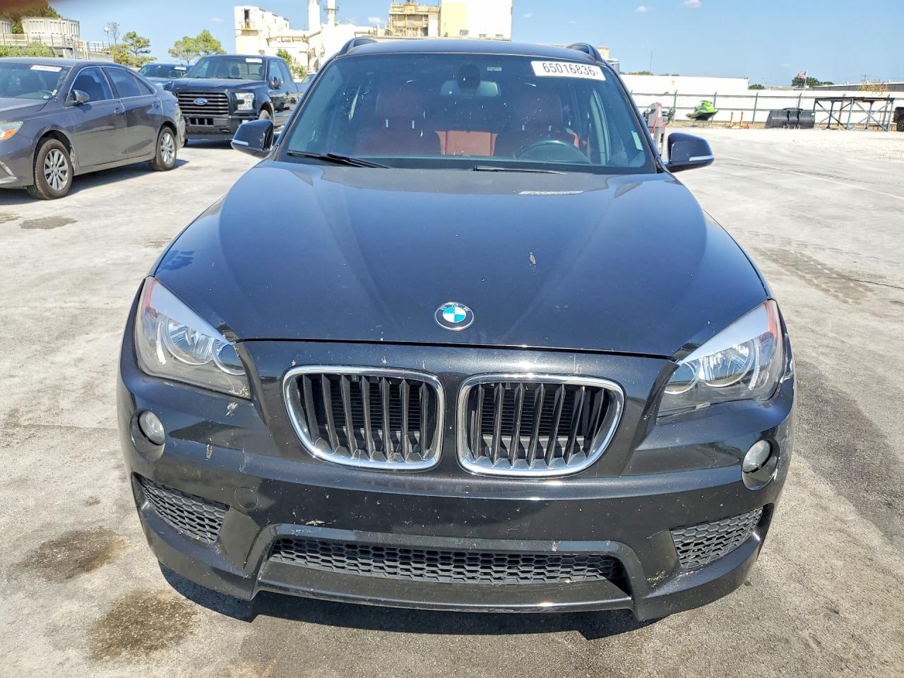 2013 Bmw X1 Sdrive28i Black vin: WBAVM1C52DVW44743