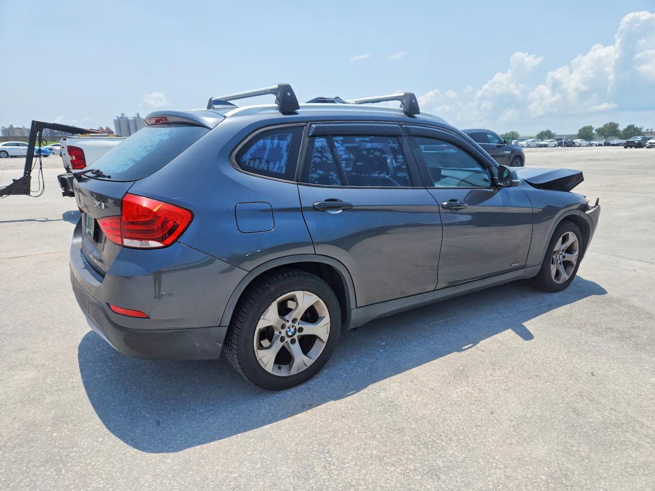 2013 Bmw X1 Sdrive28i Gray vin: WBAVM1C52DVW44810