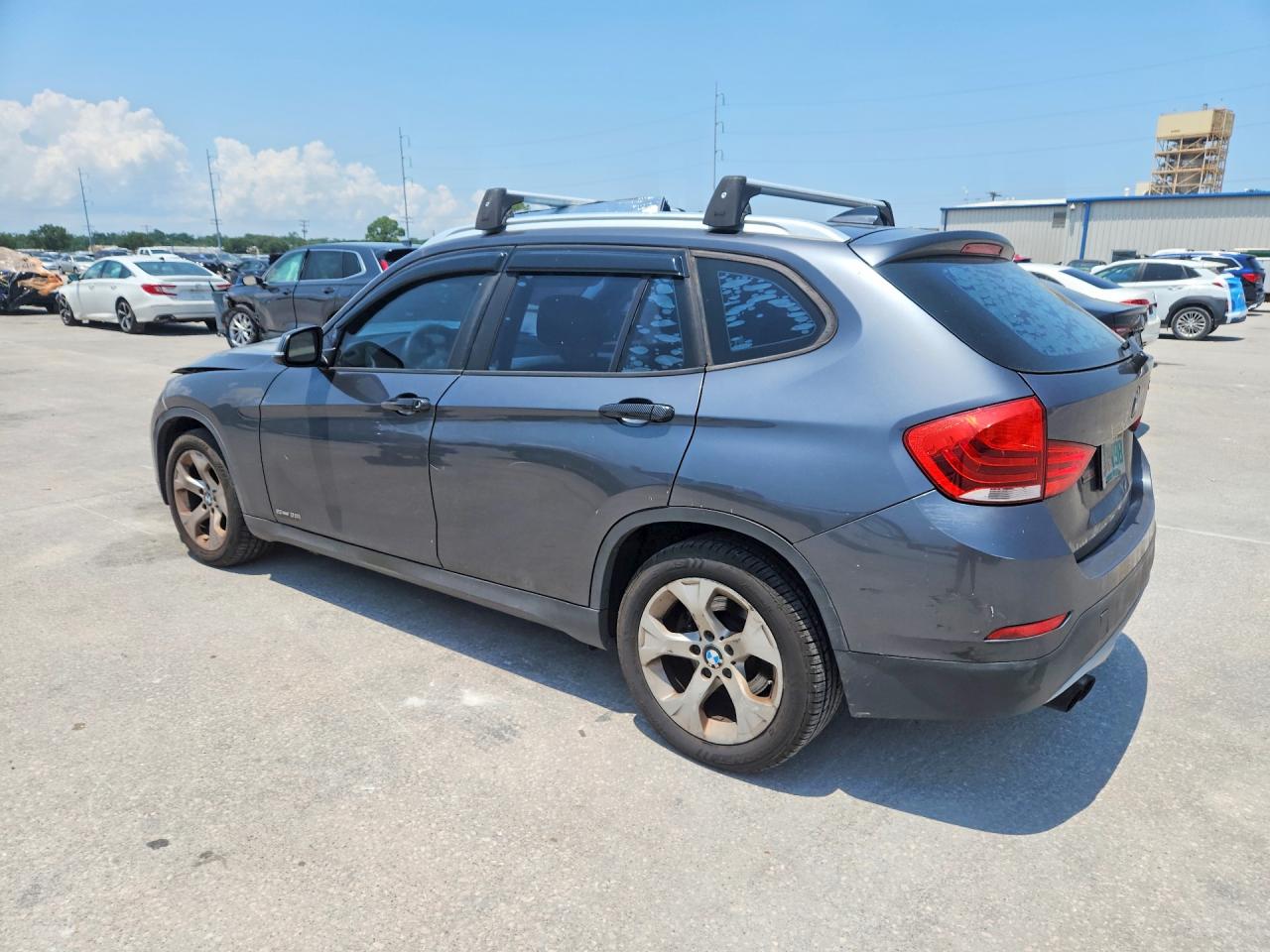 2013 Bmw X1 Sdrive28i Gray vin: WBAVM1C52DVW44810