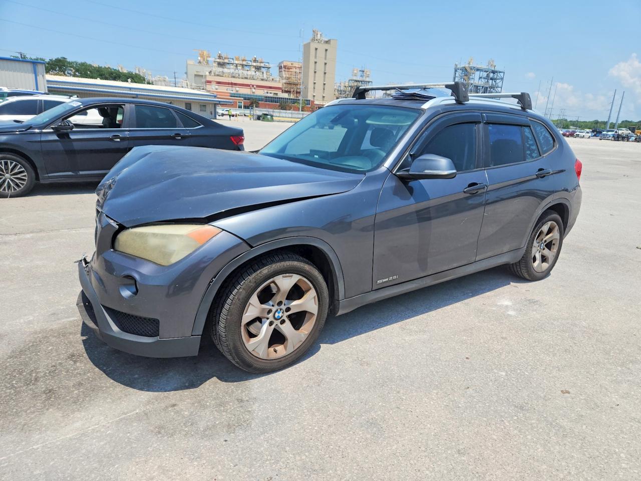 2013 Bmw X1 Sdrive28i Gray vin: WBAVM1C52DVW44810