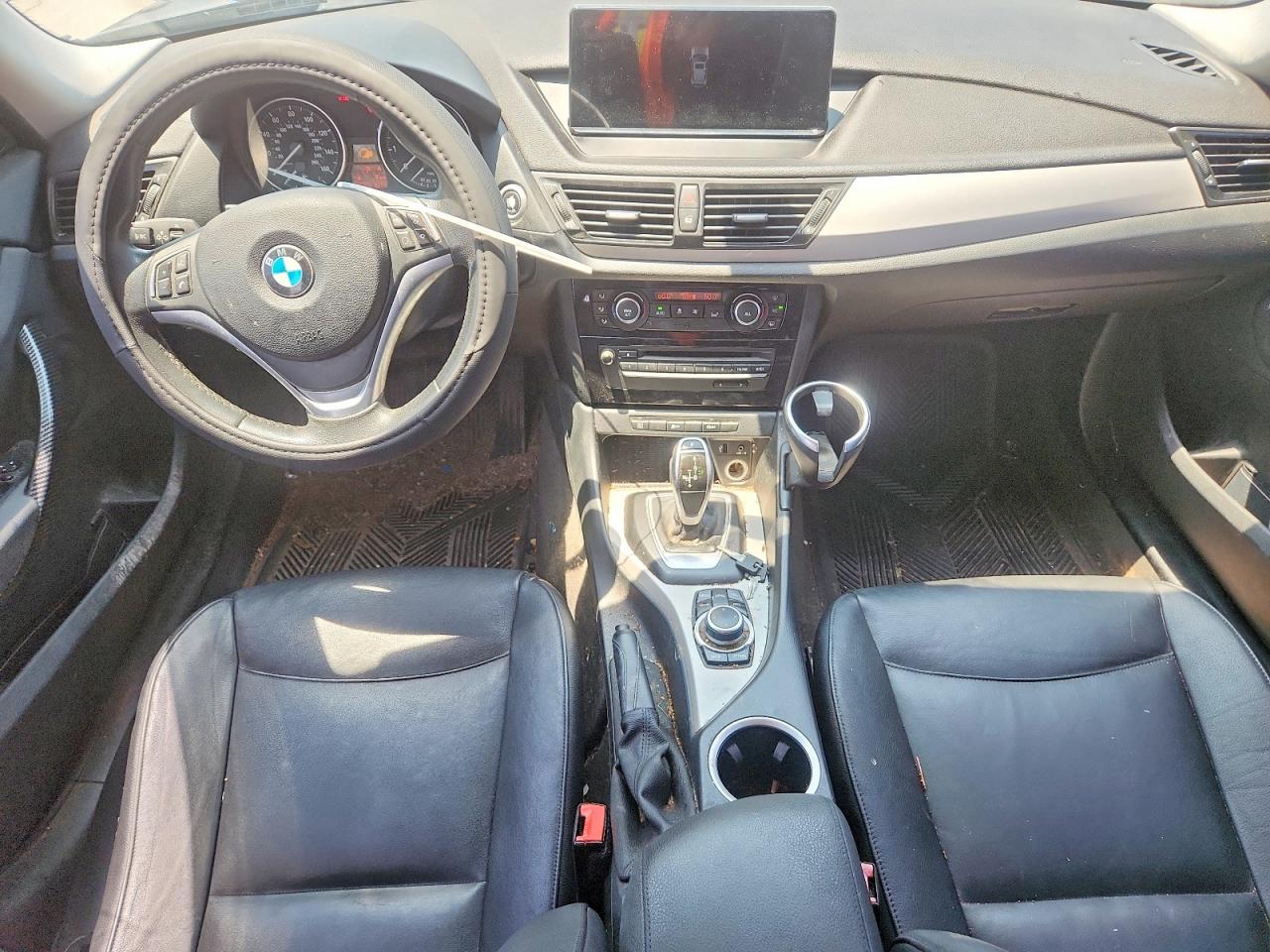 2013 Bmw X1 Sdrive28i Gray vin: WBAVM1C52DVW44810