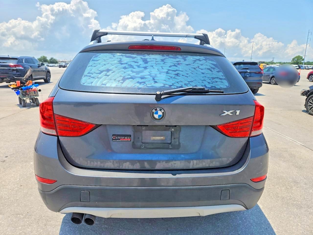2013 Bmw X1 Sdrive28i Gray vin: WBAVM1C52DVW44810