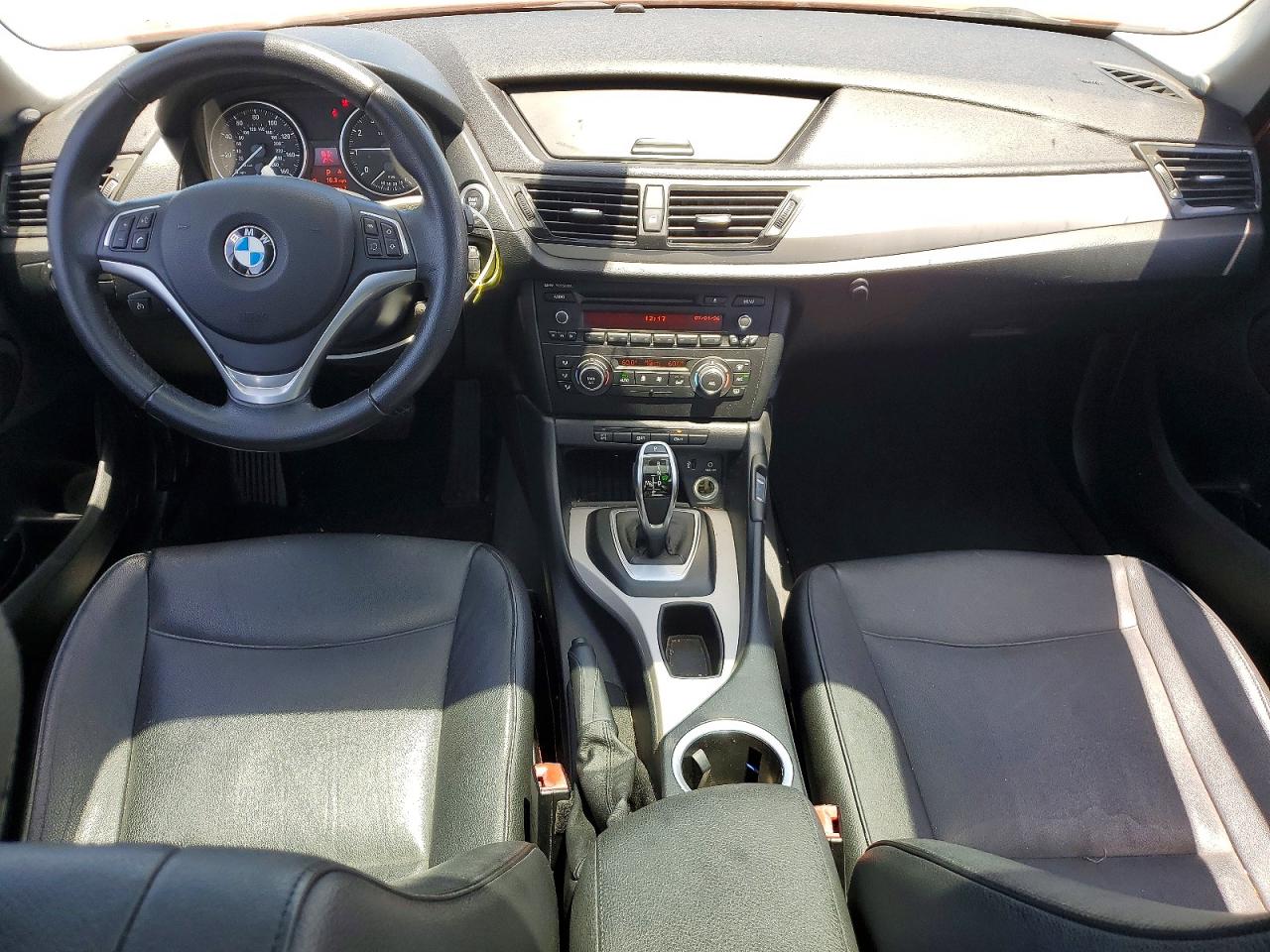 2014 Bmw X1 Orange vin: WBAVM1C52EVW49541