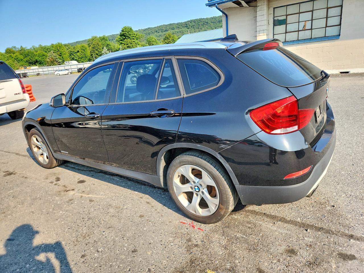 2014 Bmw X1 Sdrive28i Black vin: WBAVM1C52EVW50298