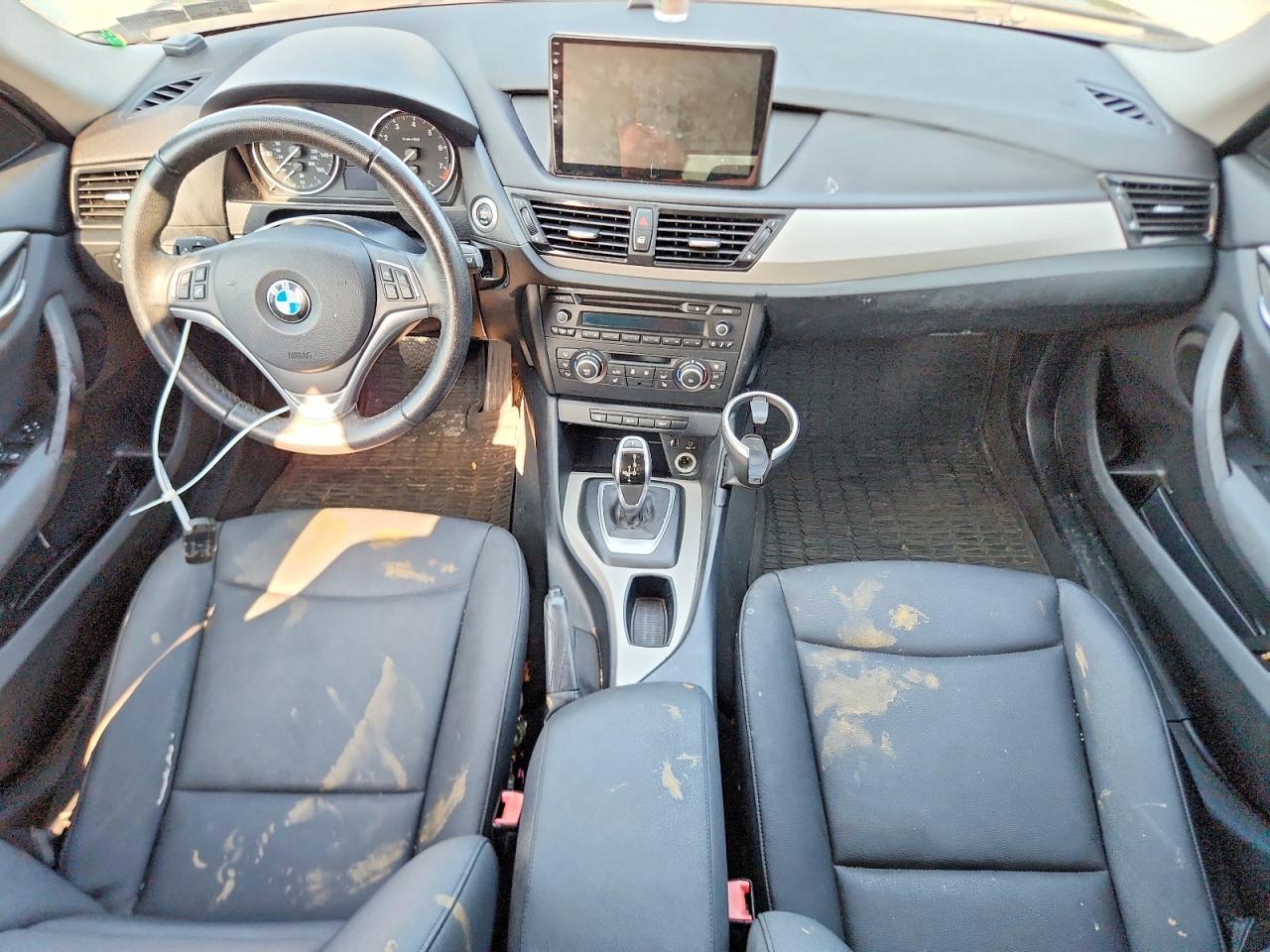 2014 Bmw X1 Sdrive28i Black vin: WBAVM1C52EVW50298