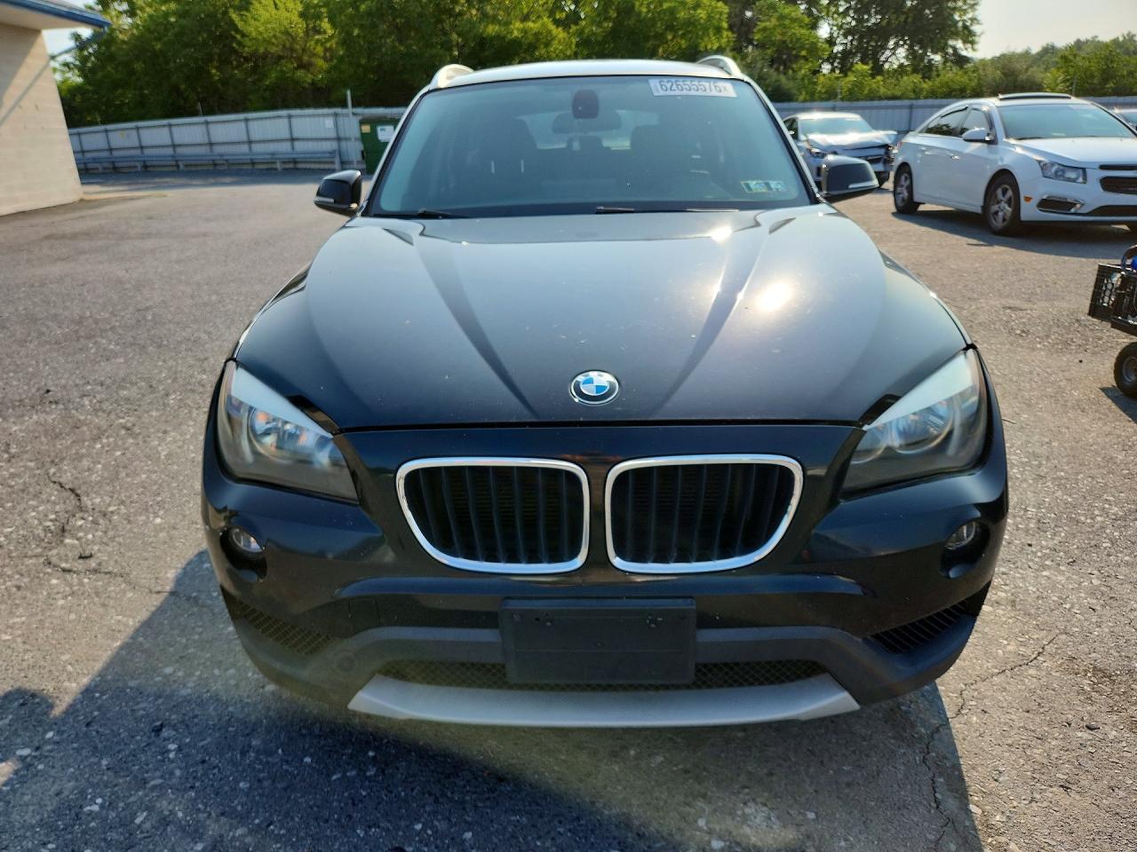 2014 Bmw X1 Sdrive28i Black vin: WBAVM1C52EVW50298