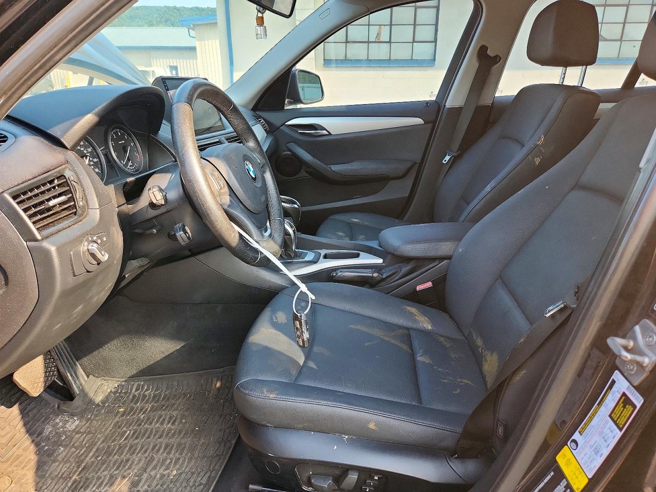 2014 Bmw X1 Sdrive28i Black vin: WBAVM1C52EVW50298
