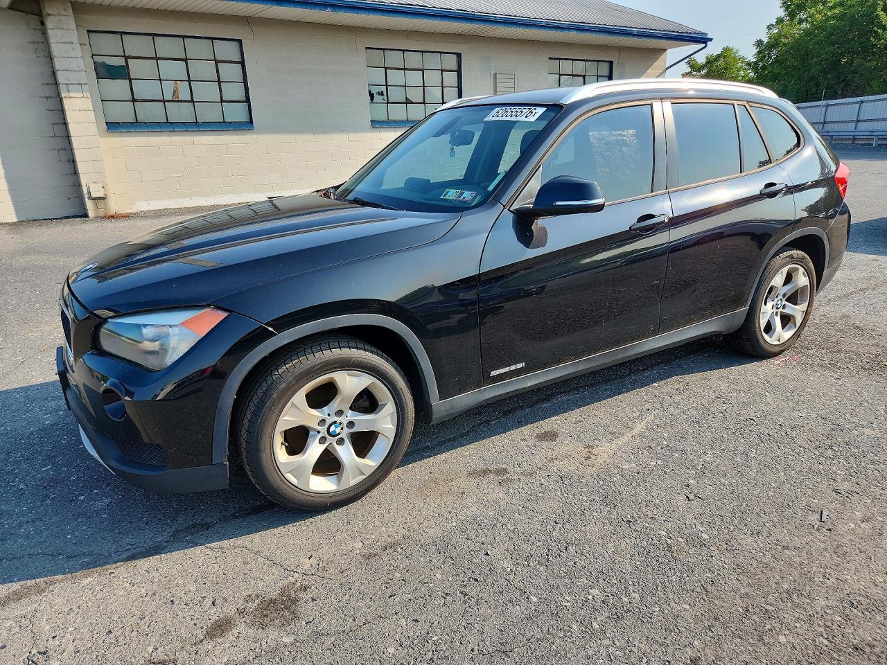 2014 Bmw X1 Sdrive28i Black vin: WBAVM1C52EVW50298