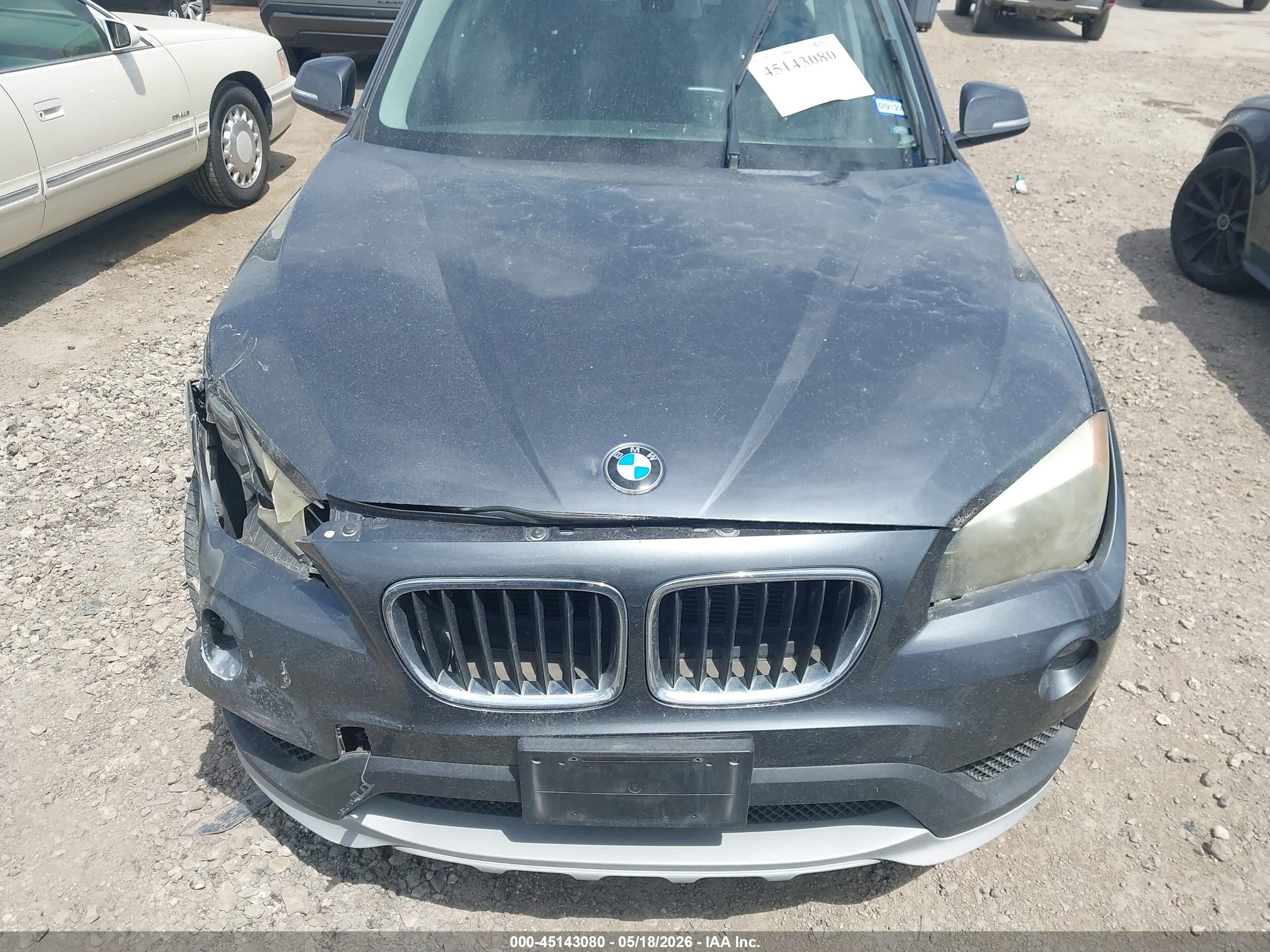 2015 Bmw X1 Sdrive28i Gray vin: WBAVM1C52FV317407