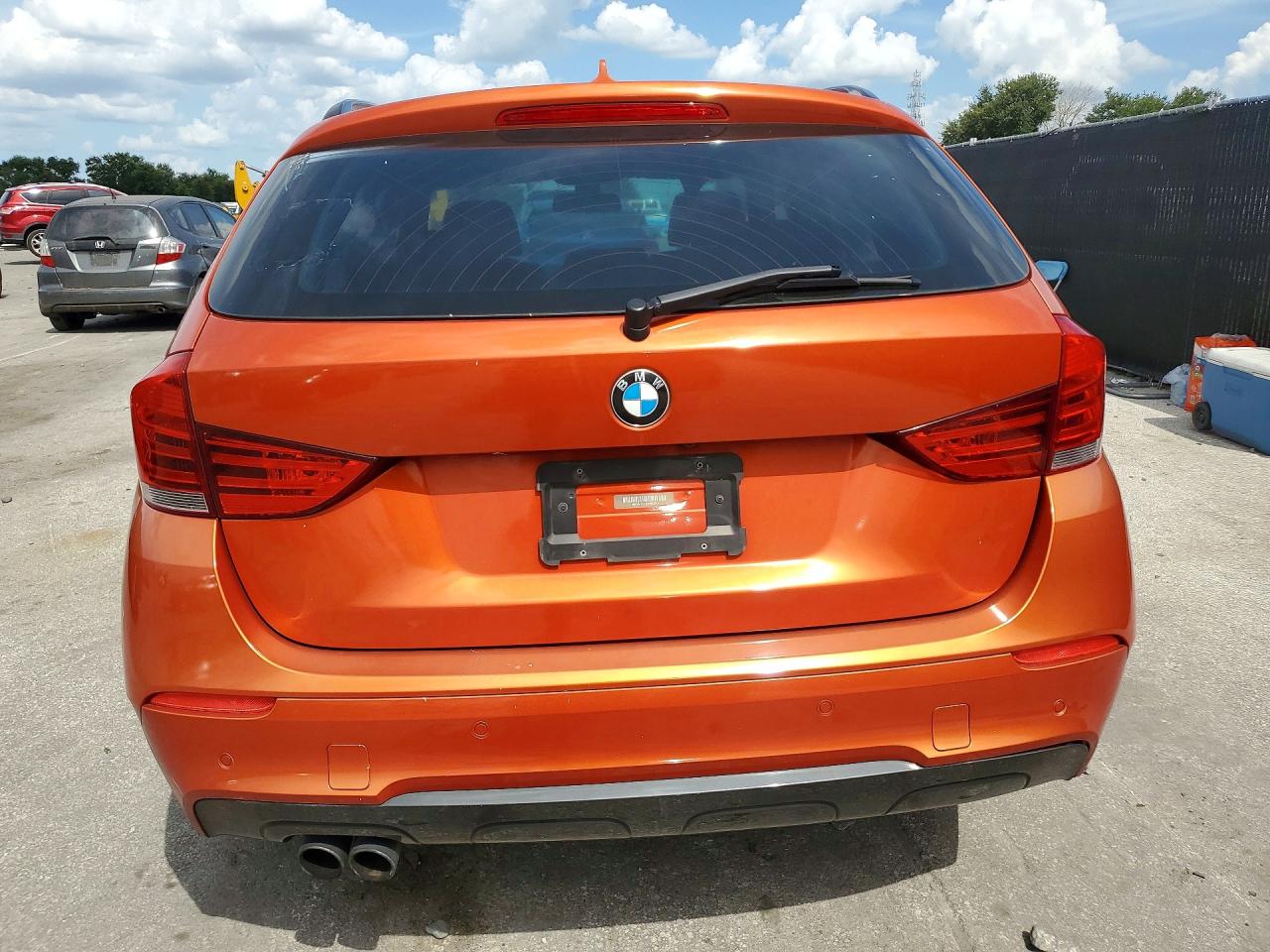 2013 Bmw X1 Sdrive28i Orange vin: WBAVM1C53DVW43813