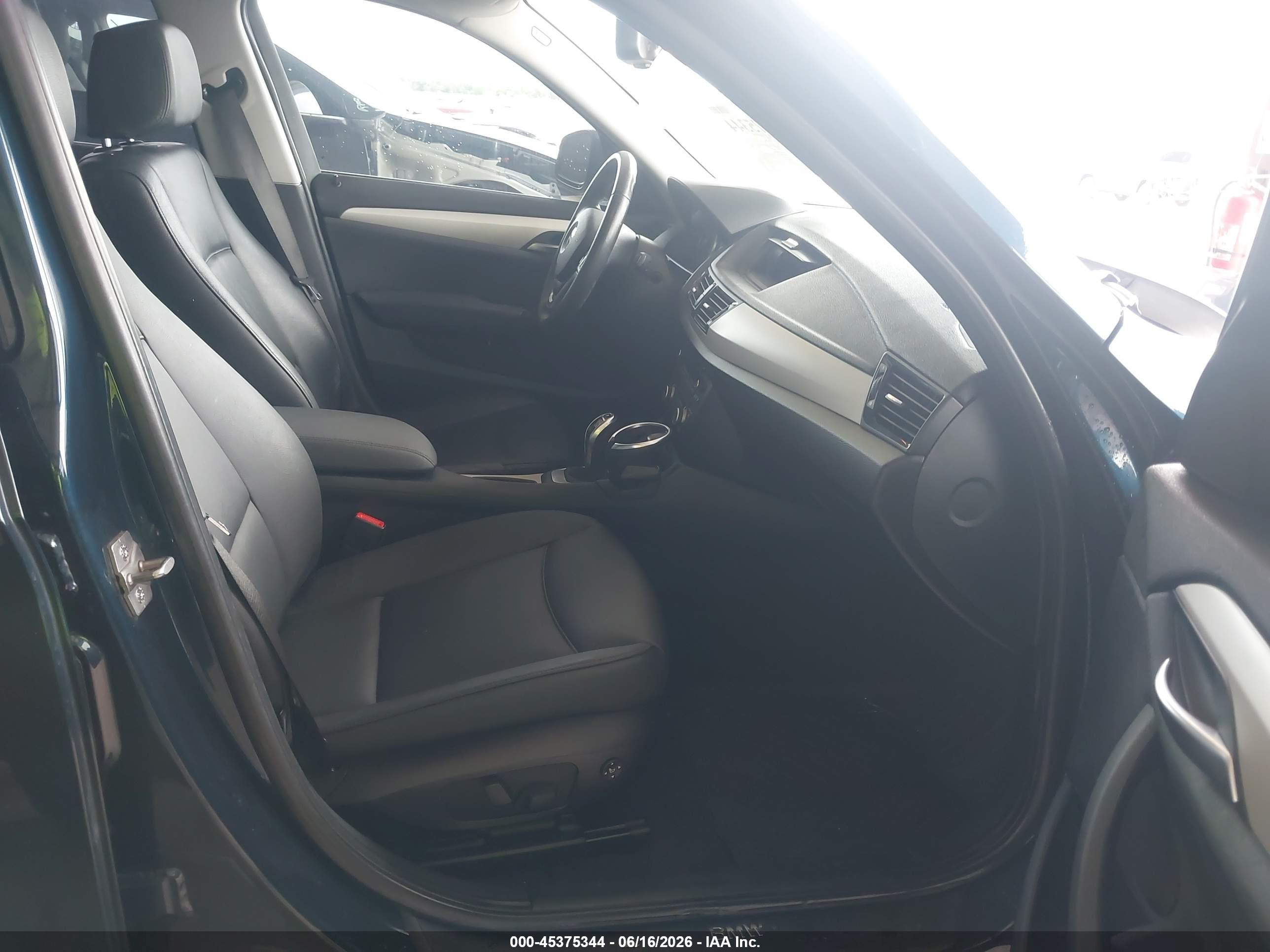 2014 Bmw X1 Sdrive28i Blue vin: WBAVM1C53EVW47118