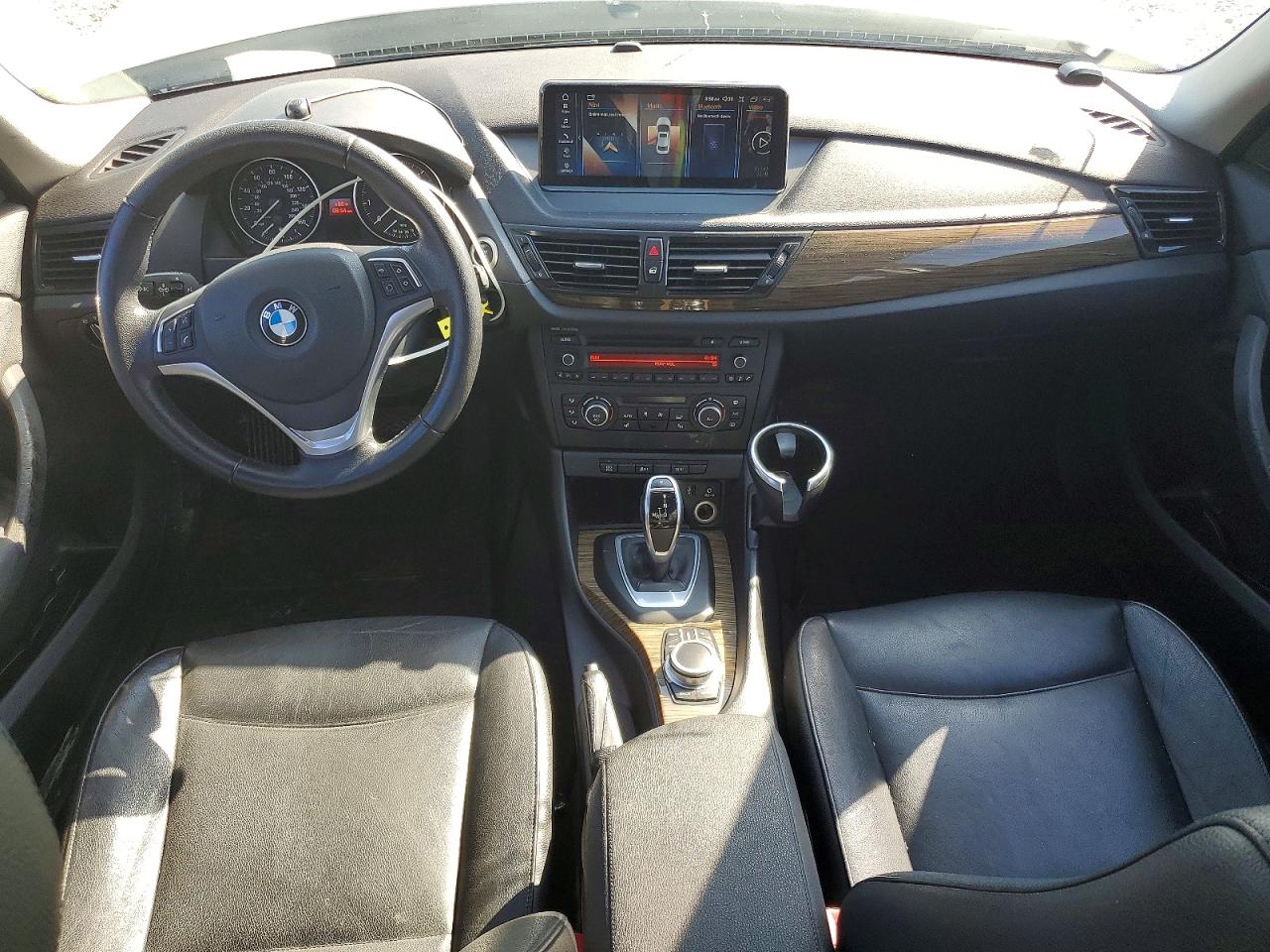 2014 Bmw X1 Sdrive28i White vin: WBAVM1C53EVW47488
