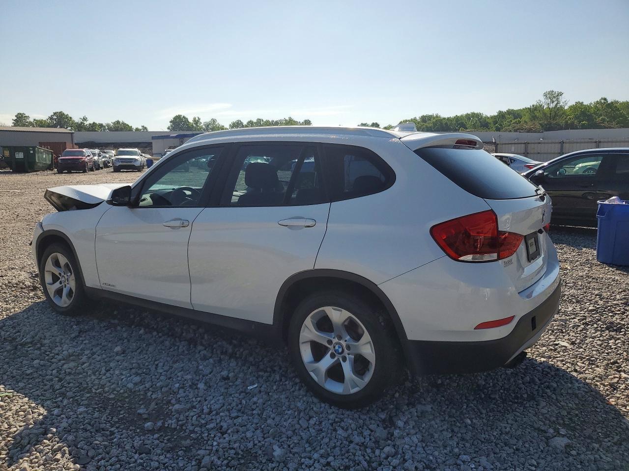 2014 Bmw X1 Sdrive28i White vin: WBAVM1C53EVW47488