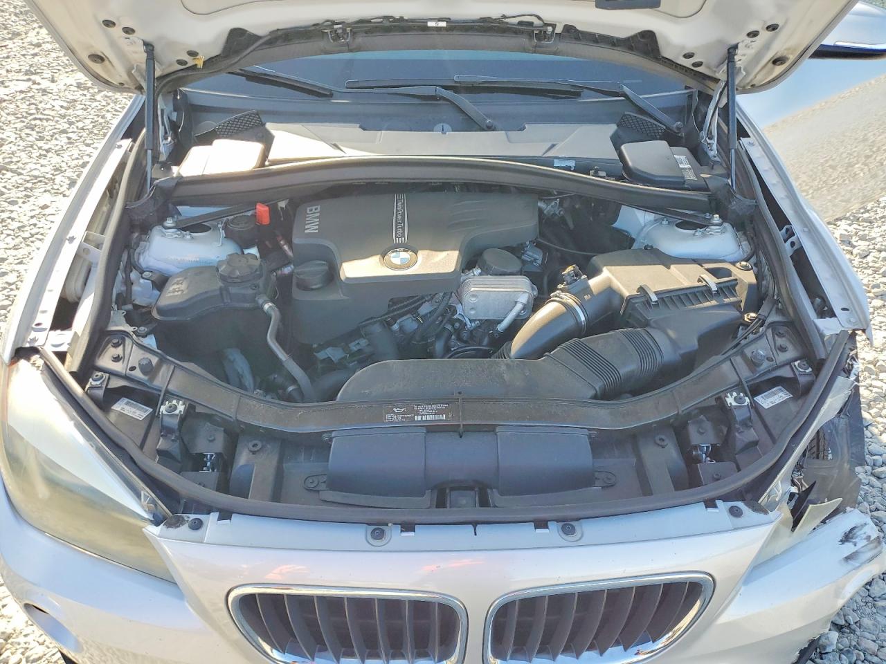 2014 Bmw X1 Sdrive28i Silver vin: WBAVM1C53EVW48608