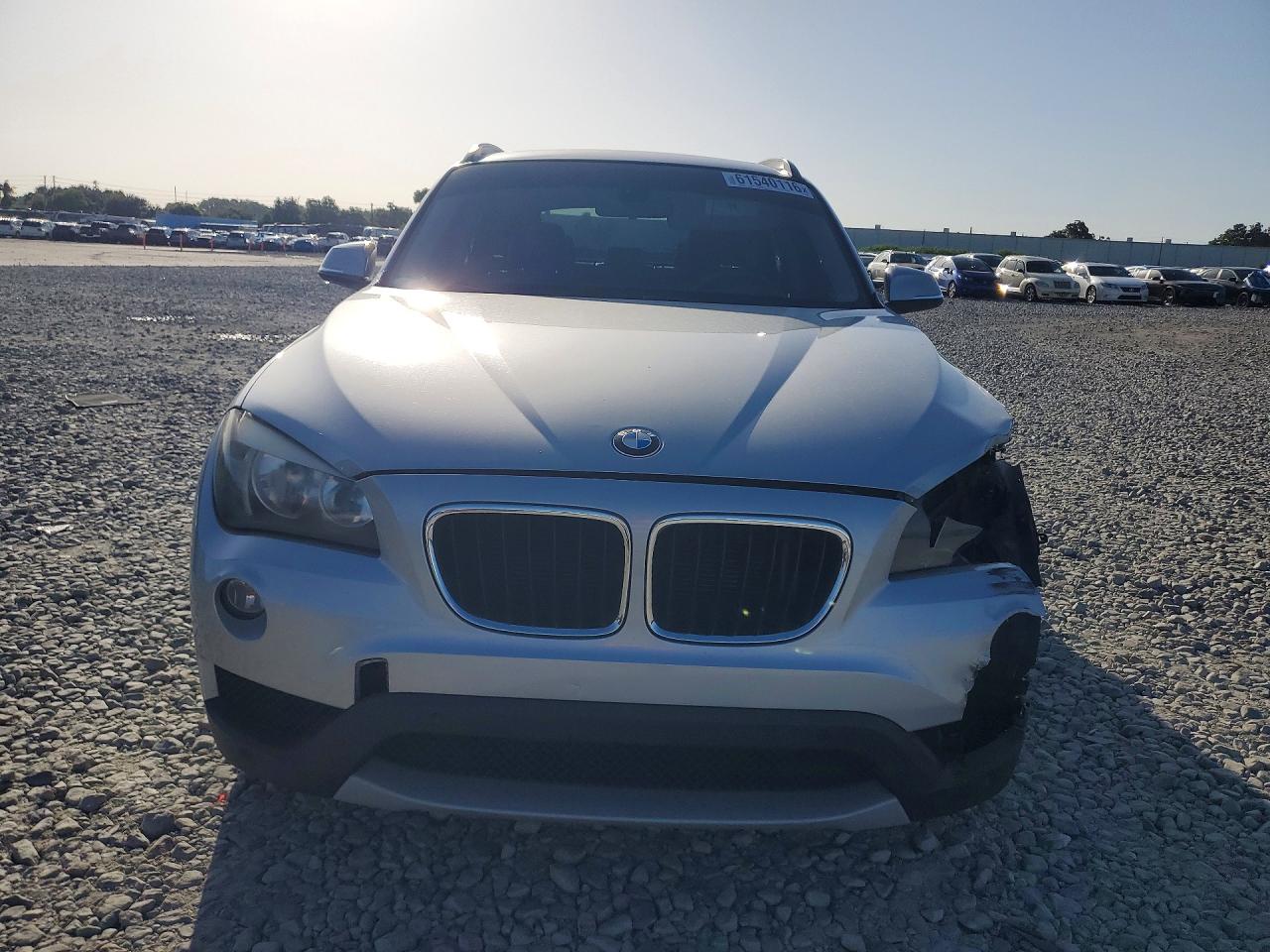 2014 Bmw X1 Sdrive28i Silver vin: WBAVM1C53EVW48608