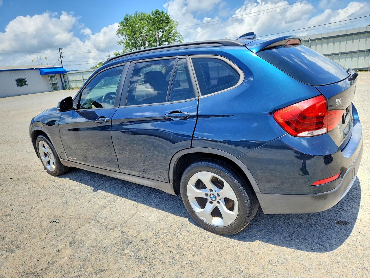 2014 Bmw X1 Sdrive28i Синий vin: WBAVM1C53EVW48687