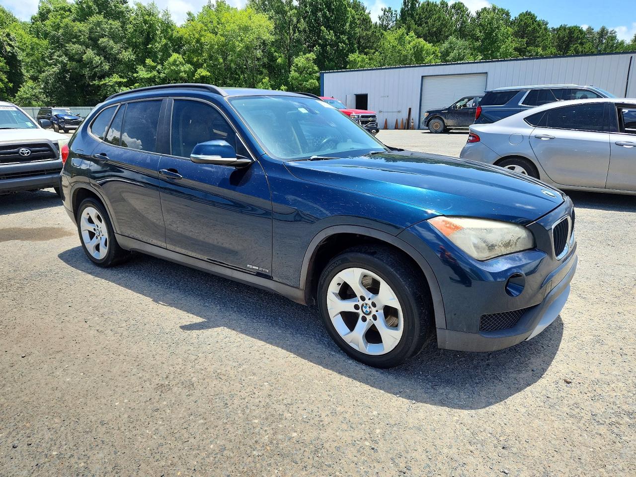 2014 Bmw X1 Sdrive28i Синий vin: WBAVM1C53EVW48687