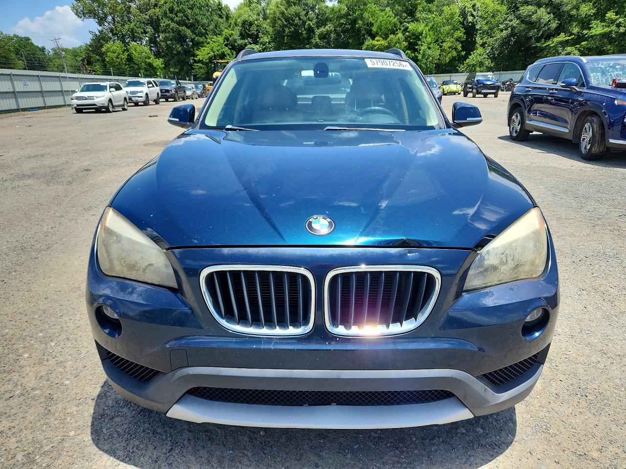 2014 Bmw X1 Sdrive28i Синий vin: WBAVM1C53EVW48687
