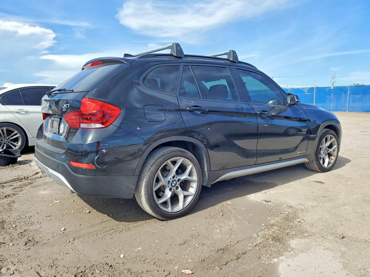 2013 Bmw X1 Sdrive28i Black vin: WBAVM1C54DVW43254