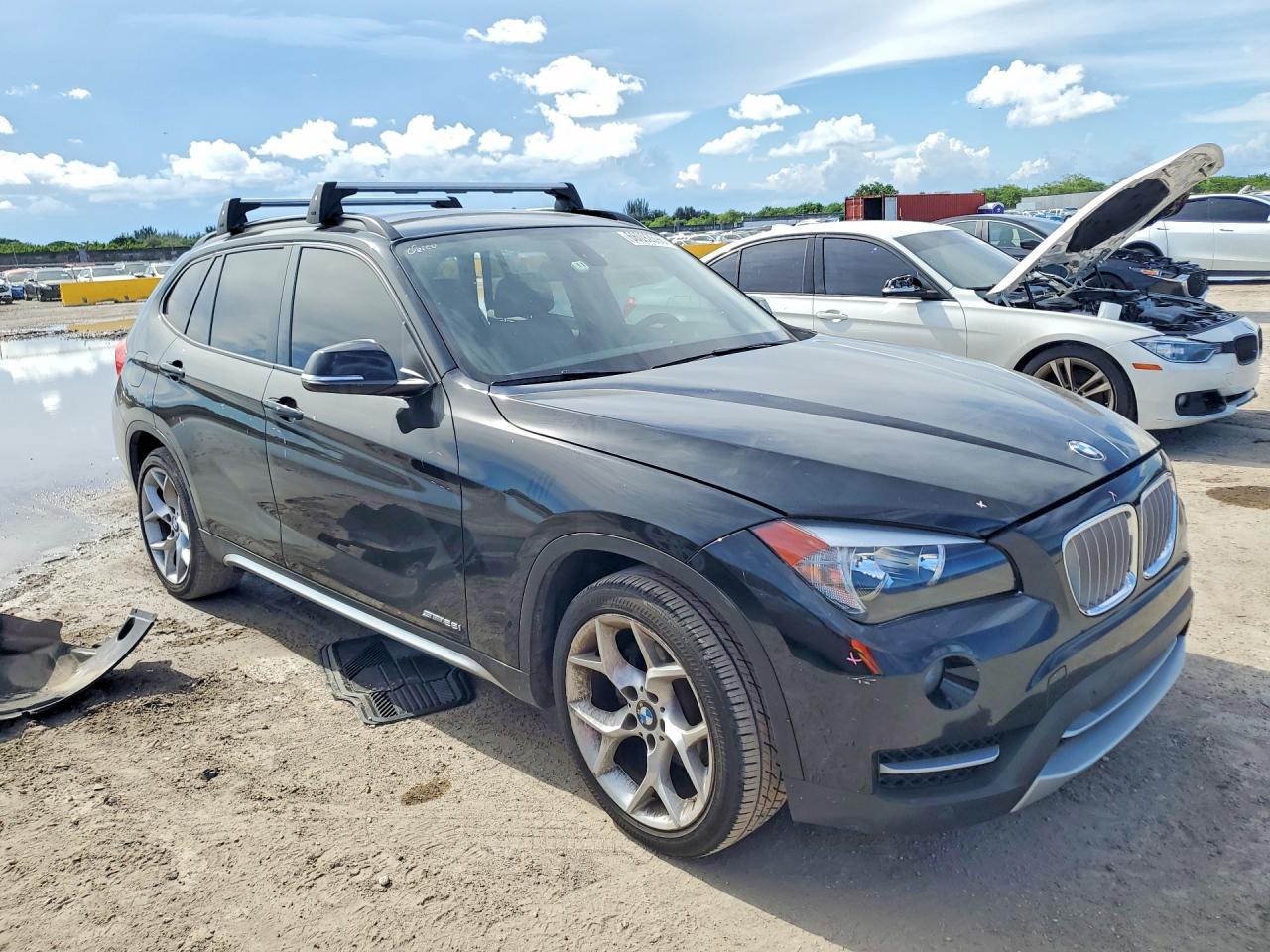 2013 Bmw X1 Sdrive28i Black vin: WBAVM1C54DVW43254