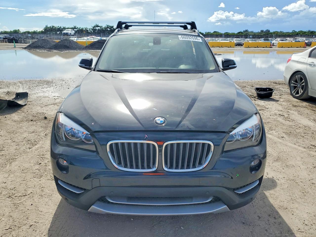 2013 Bmw X1 Sdrive28i Black vin: WBAVM1C54DVW43254