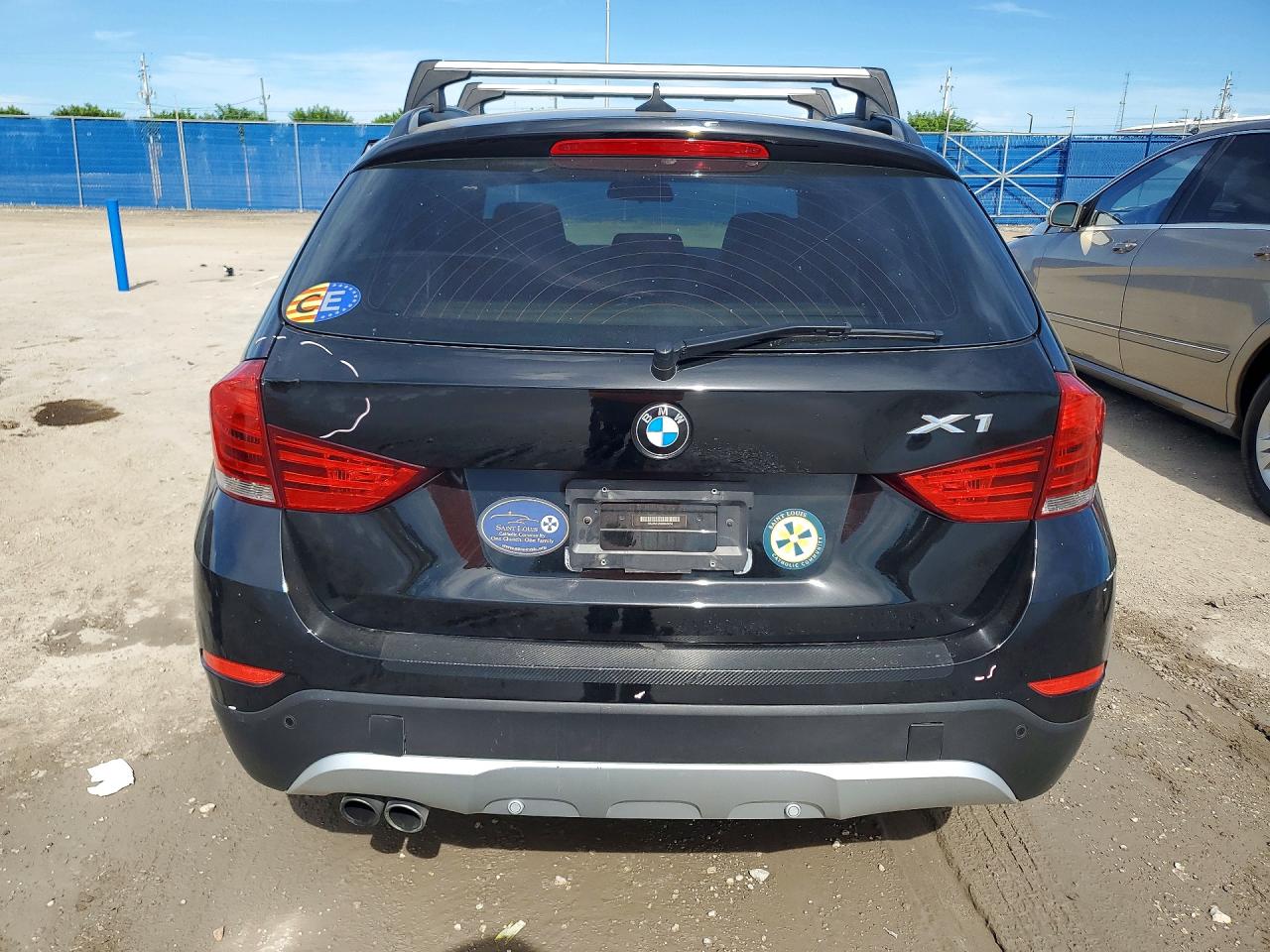 2013 Bmw X1 Sdrive28i Black vin: WBAVM1C54DVW43254