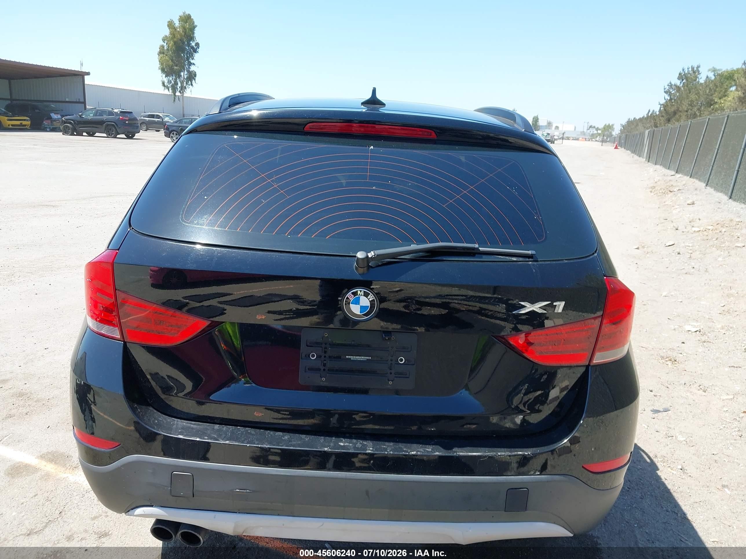 2013 Bmw X1 Sdrive28i Черный vin: WBAVM1C54DVW43514