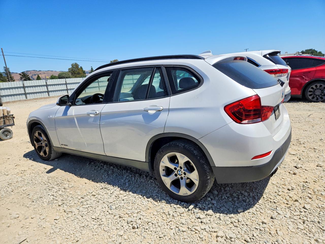 2014 Bmw X1 Sdrive28i White vin: WBAVM1C54EVW47094