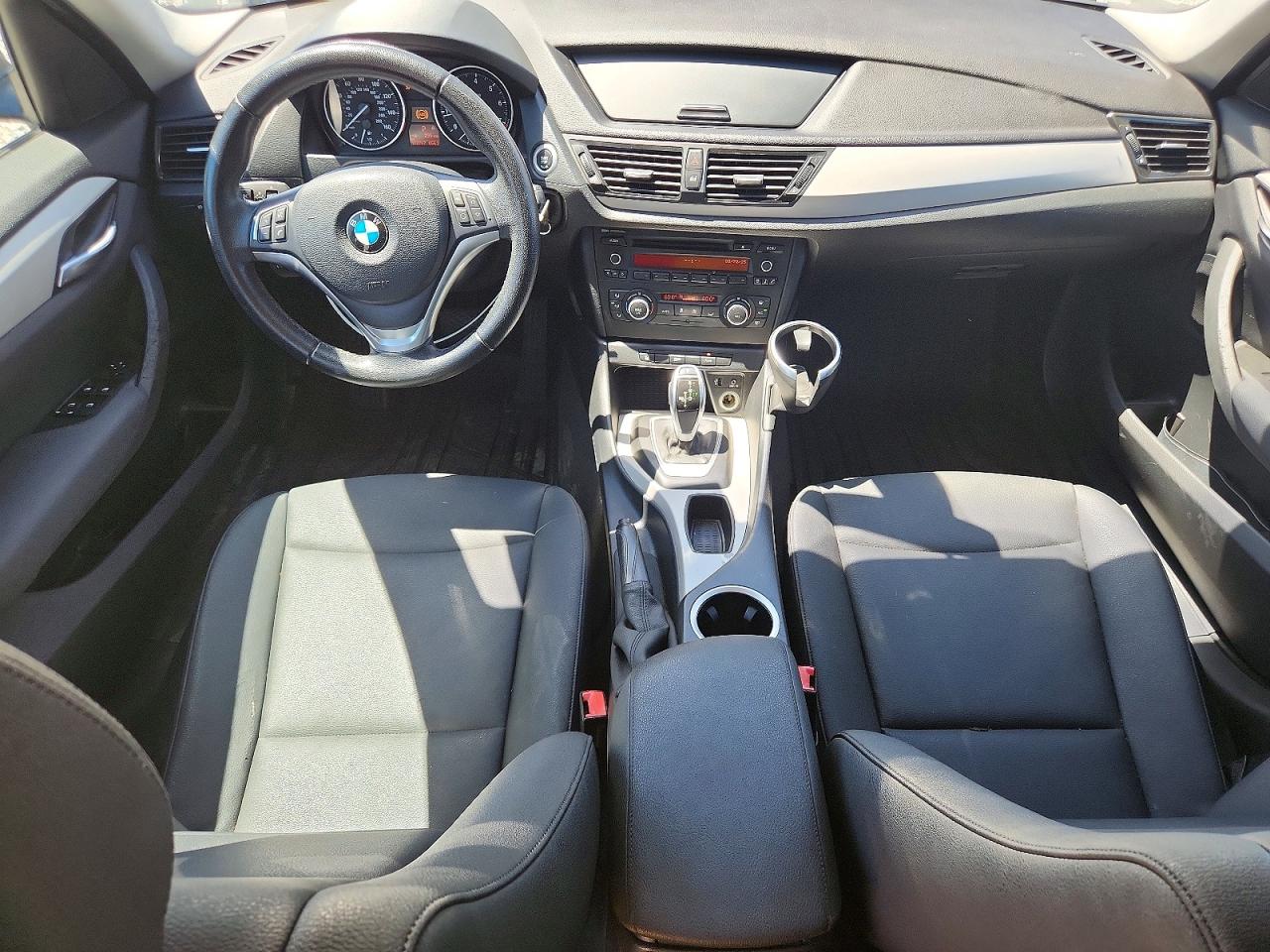 2014 Bmw X1 Sdrive28i Black vin: WBAVM1C54EVW49718