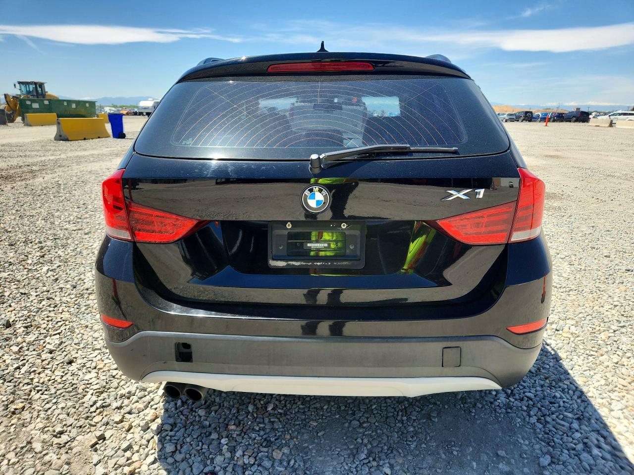2014 Bmw X1 Sdrive28i Black vin: WBAVM1C54EVW49718