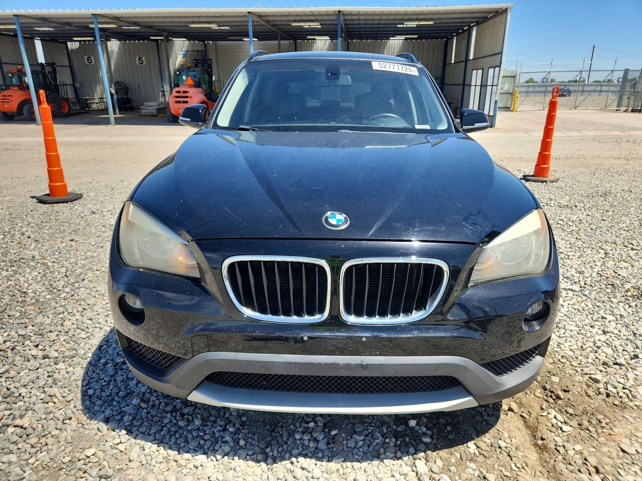 2014 Bmw X1 Sdrive28i Black vin: WBAVM1C54EVW49718