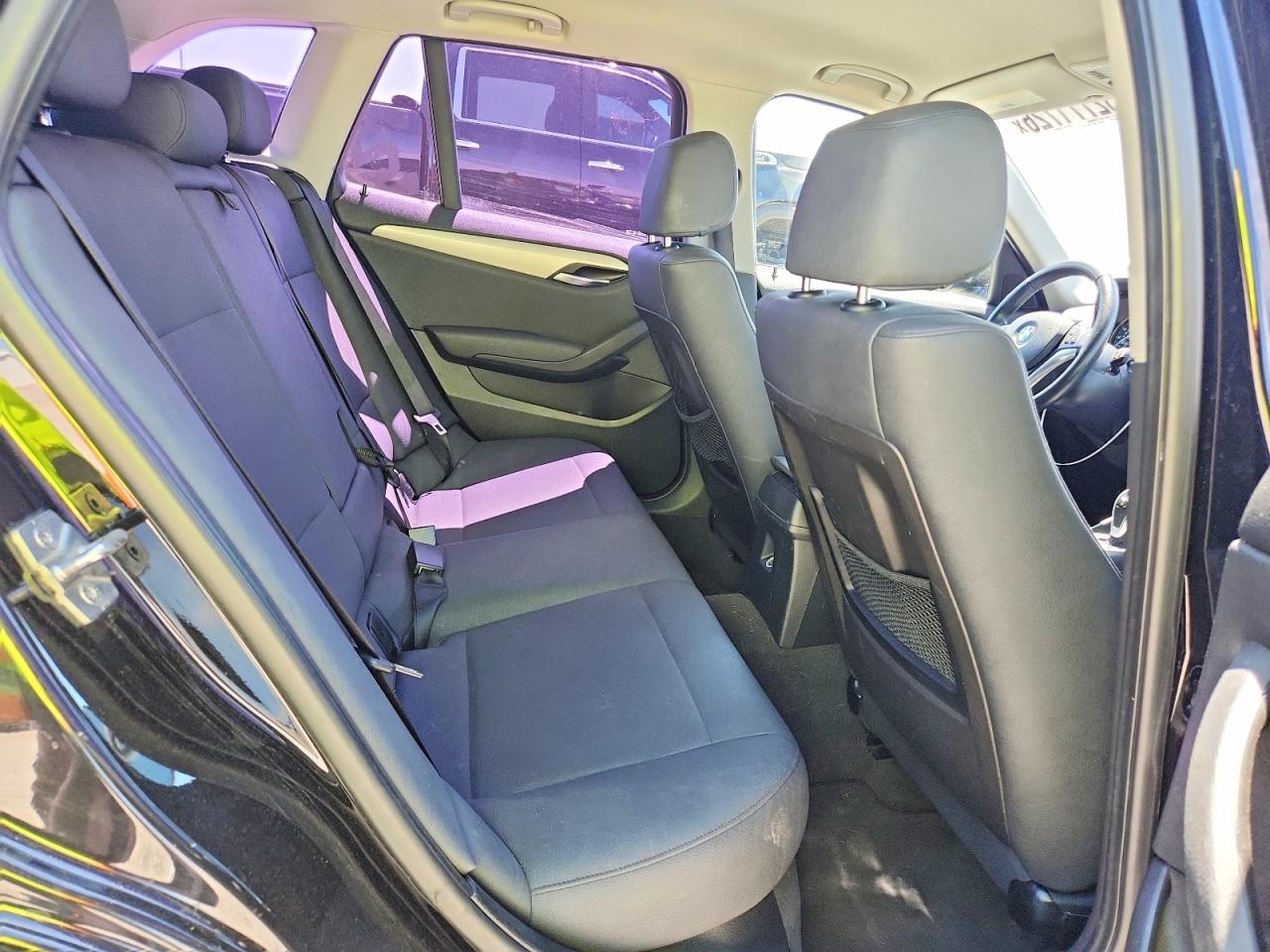 2014 Bmw X1 Sdrive28i Black vin: WBAVM1C54EVW49718