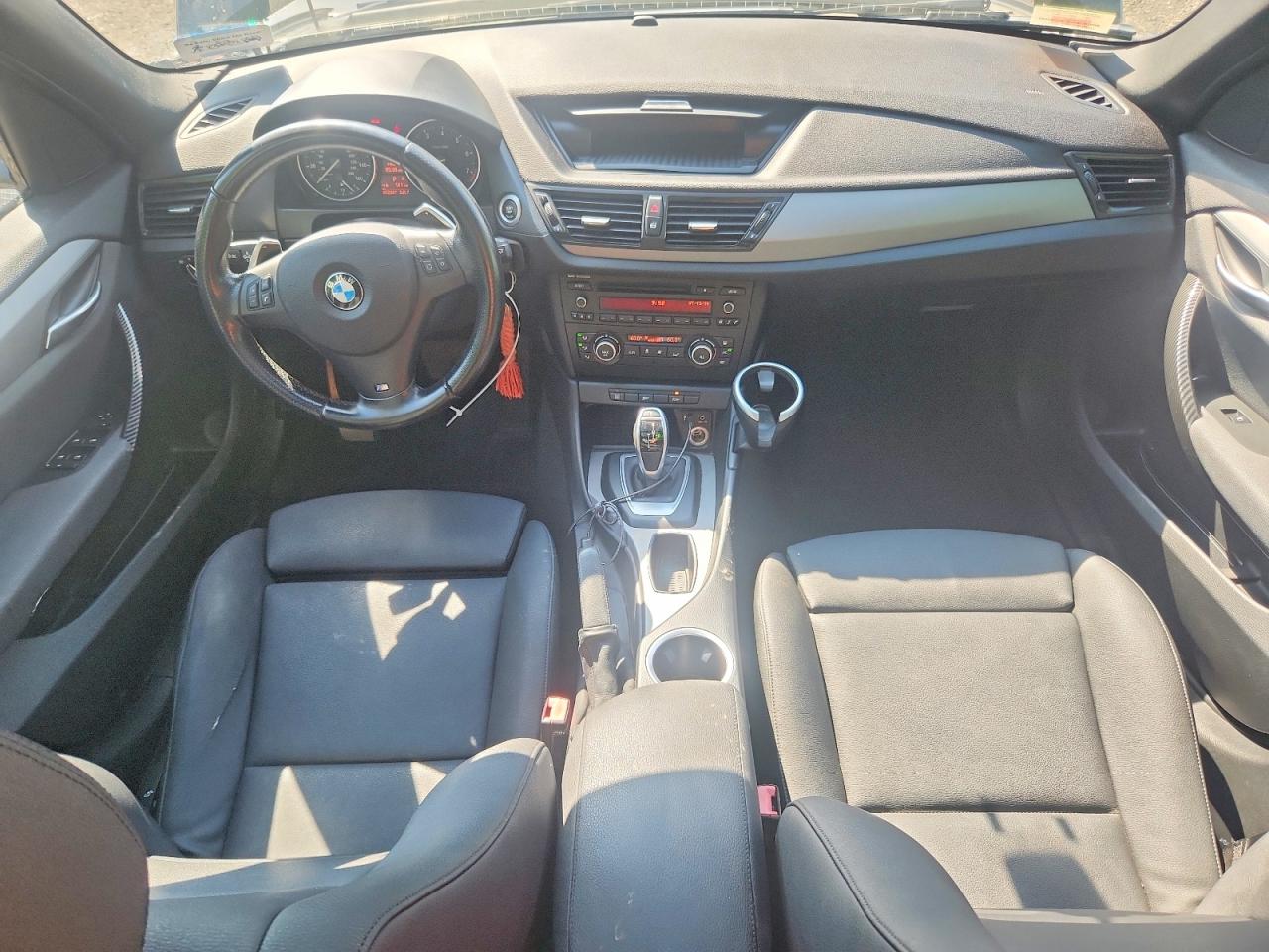 2014 Bmw X1 Sdrive28i Black vin: WBAVM1C54EVW50917