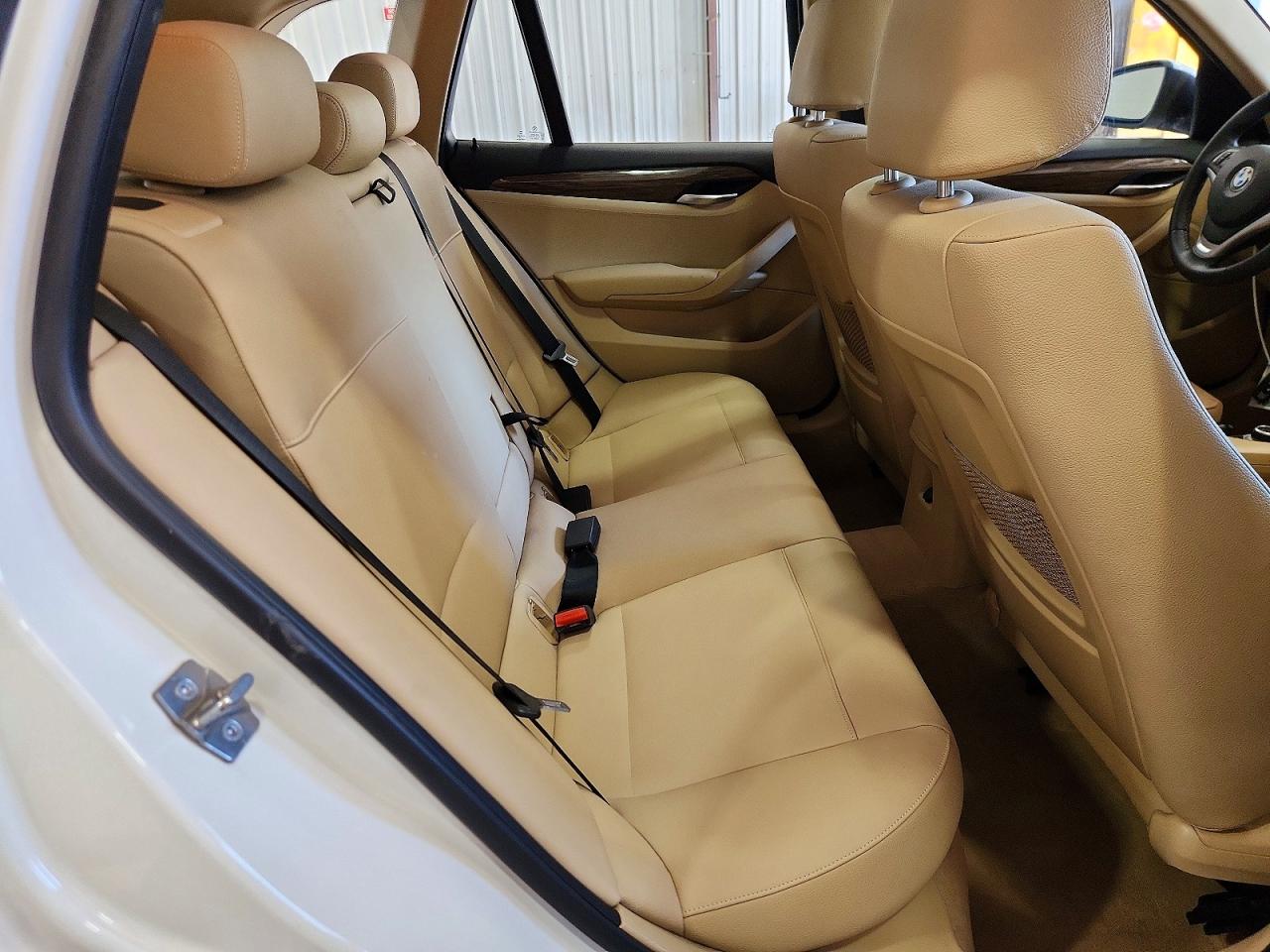2015 Bmw X1 Sdrive28i White vin: WBAVM1C54FVW57108