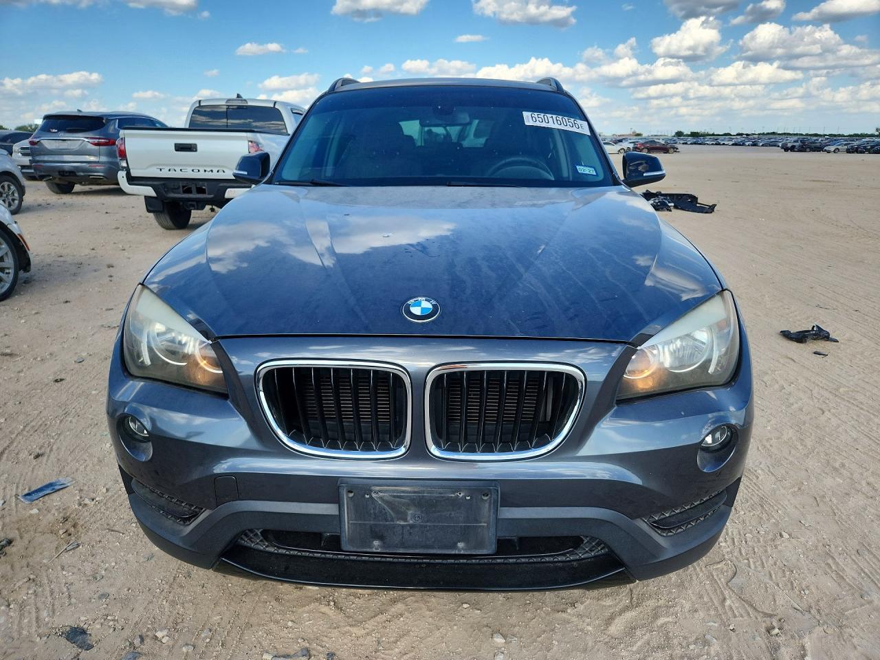 2013 Bmw X1 Sdrive28i Gray vin: WBAVM1C55DVW42615