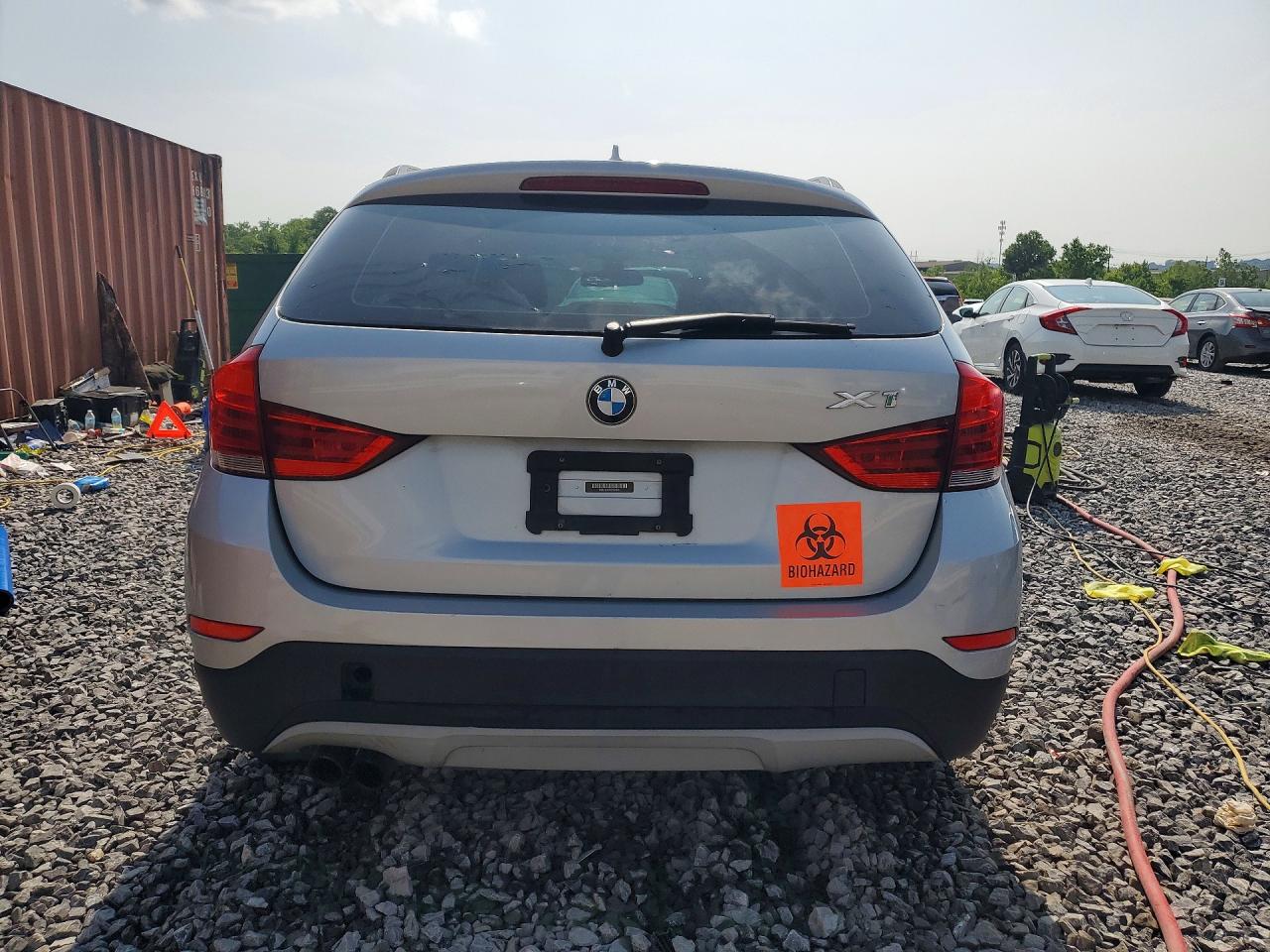 2015 Bmw X1 Sdrive28i Silver vin: WBAVM1C55FV318311
