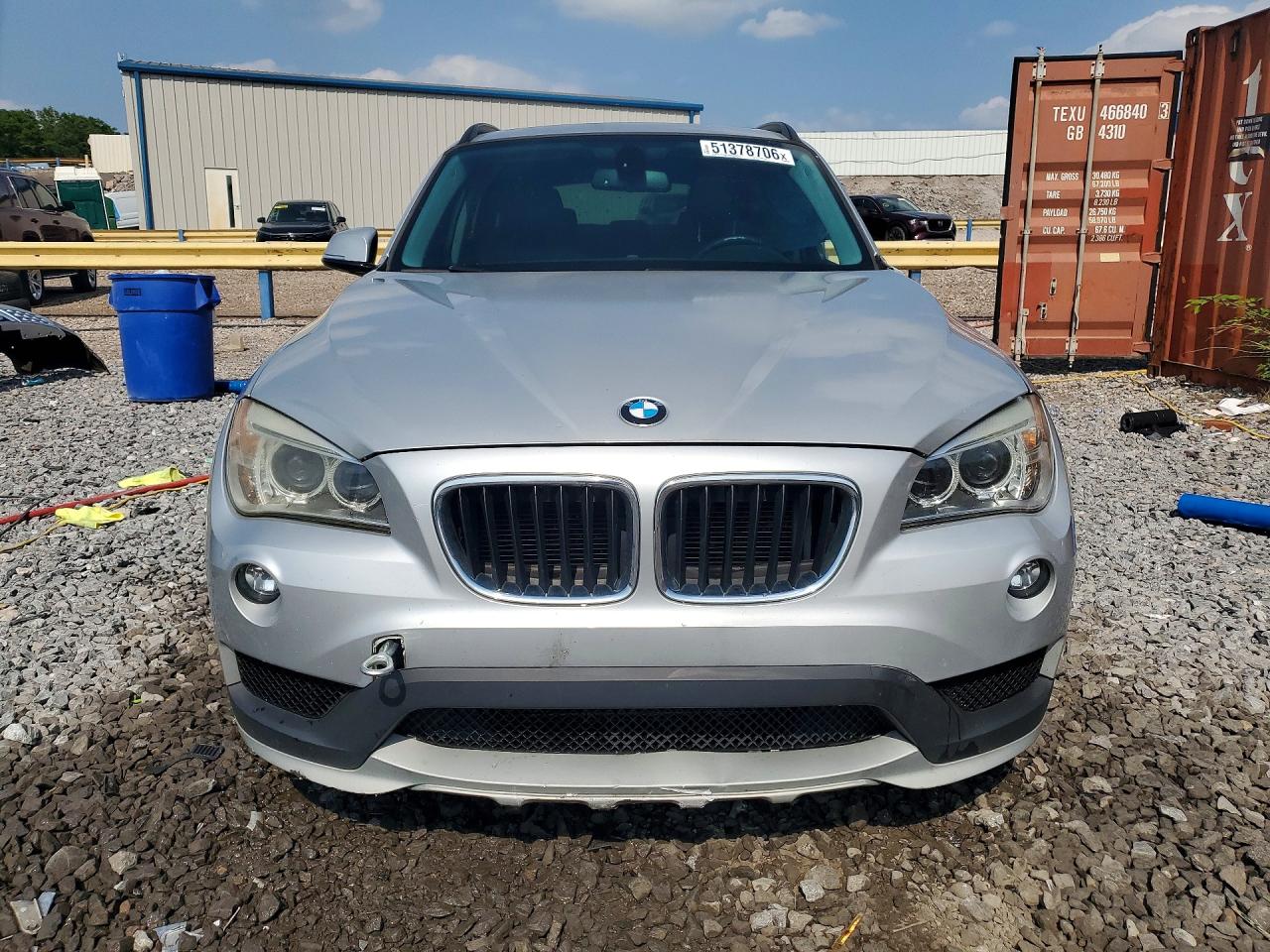 2015 Bmw X1 Sdrive28i Silver vin: WBAVM1C55FV318311