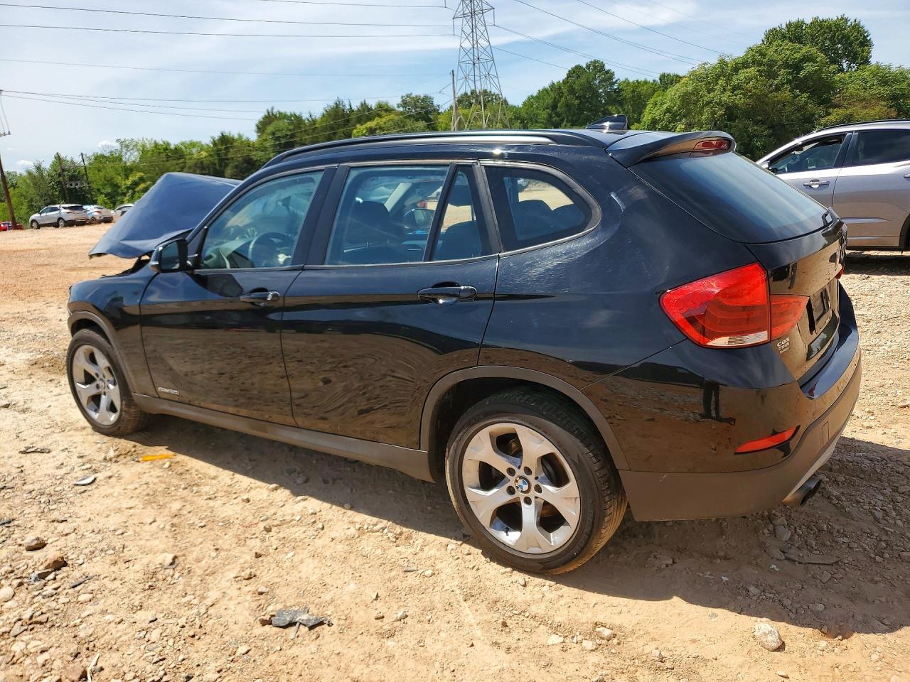 2015 Bmw X1 Sdrive28i Black vin: WBAVM1C55FV319457