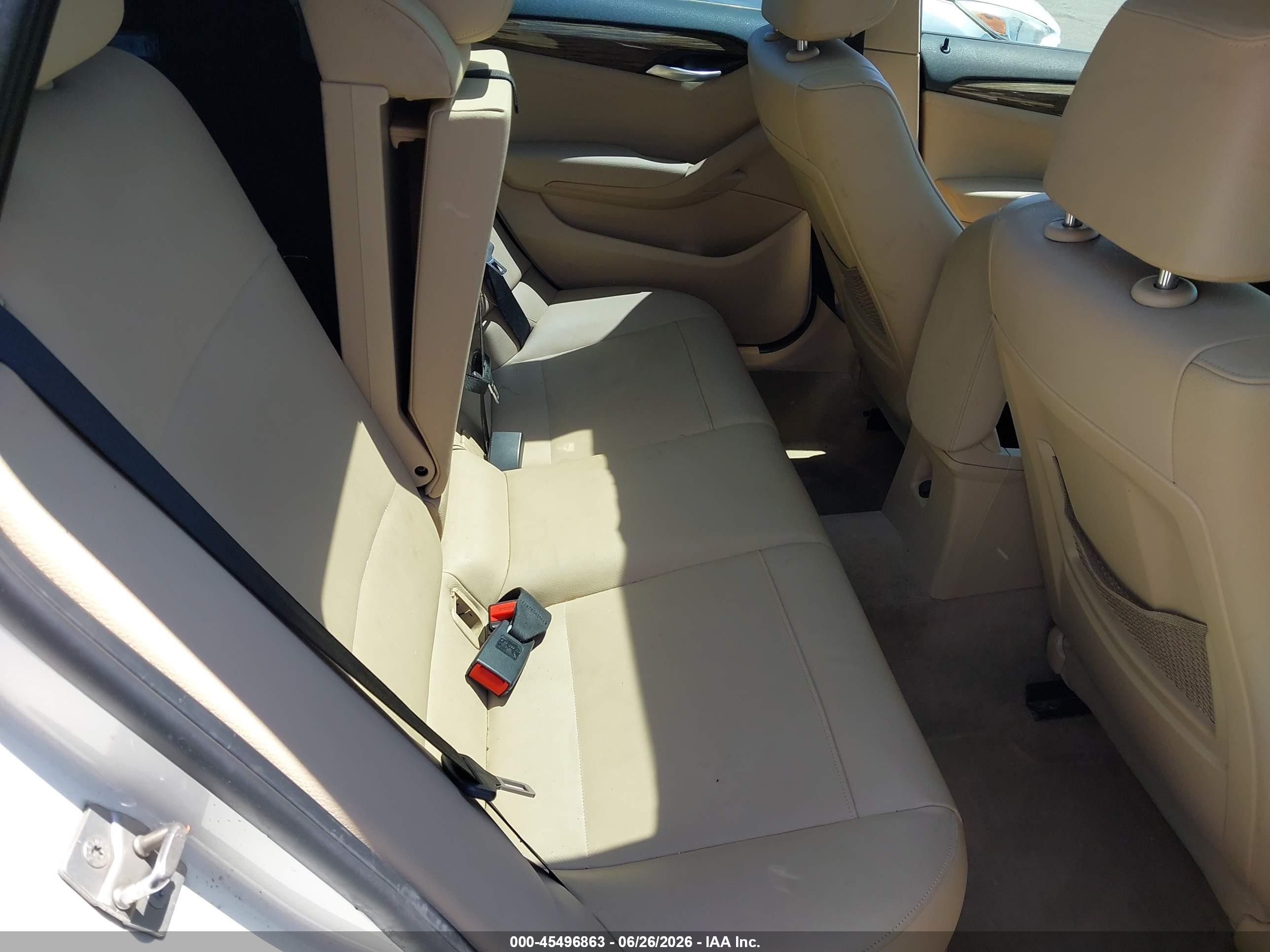 2013 Bmw X1 Sdrive28i White vin: WBAVM1C56DVW45281