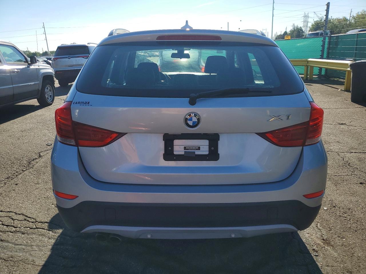 2014 Bmw X1 Sdrive28i Silver vin: WBAVM1C56EVW50790