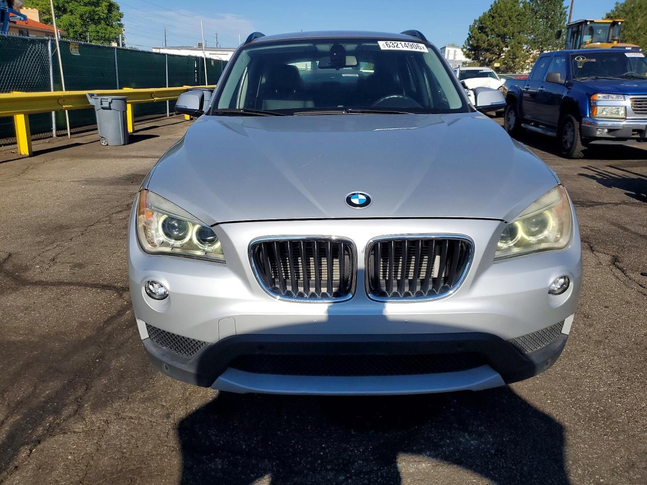 2014 Bmw X1 Sdrive28i Silver vin: WBAVM1C56EVW50790