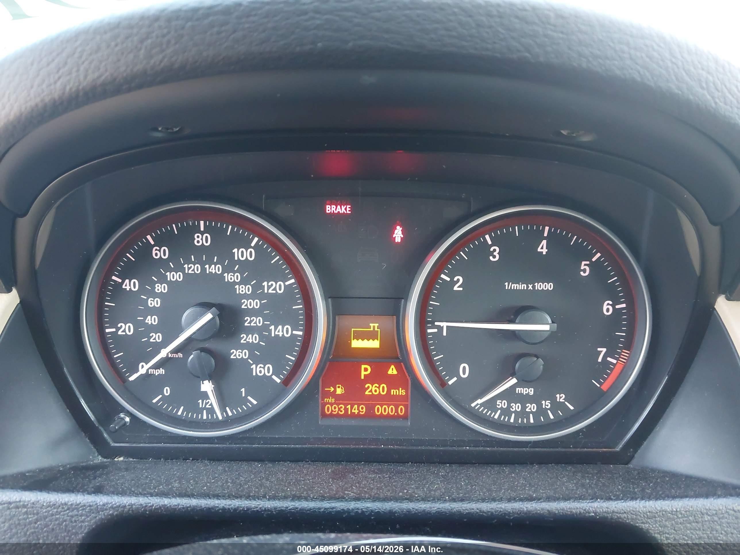 2014 Bmw X1 Sdrive28i Black vin: WBAVM1C56EVW51129