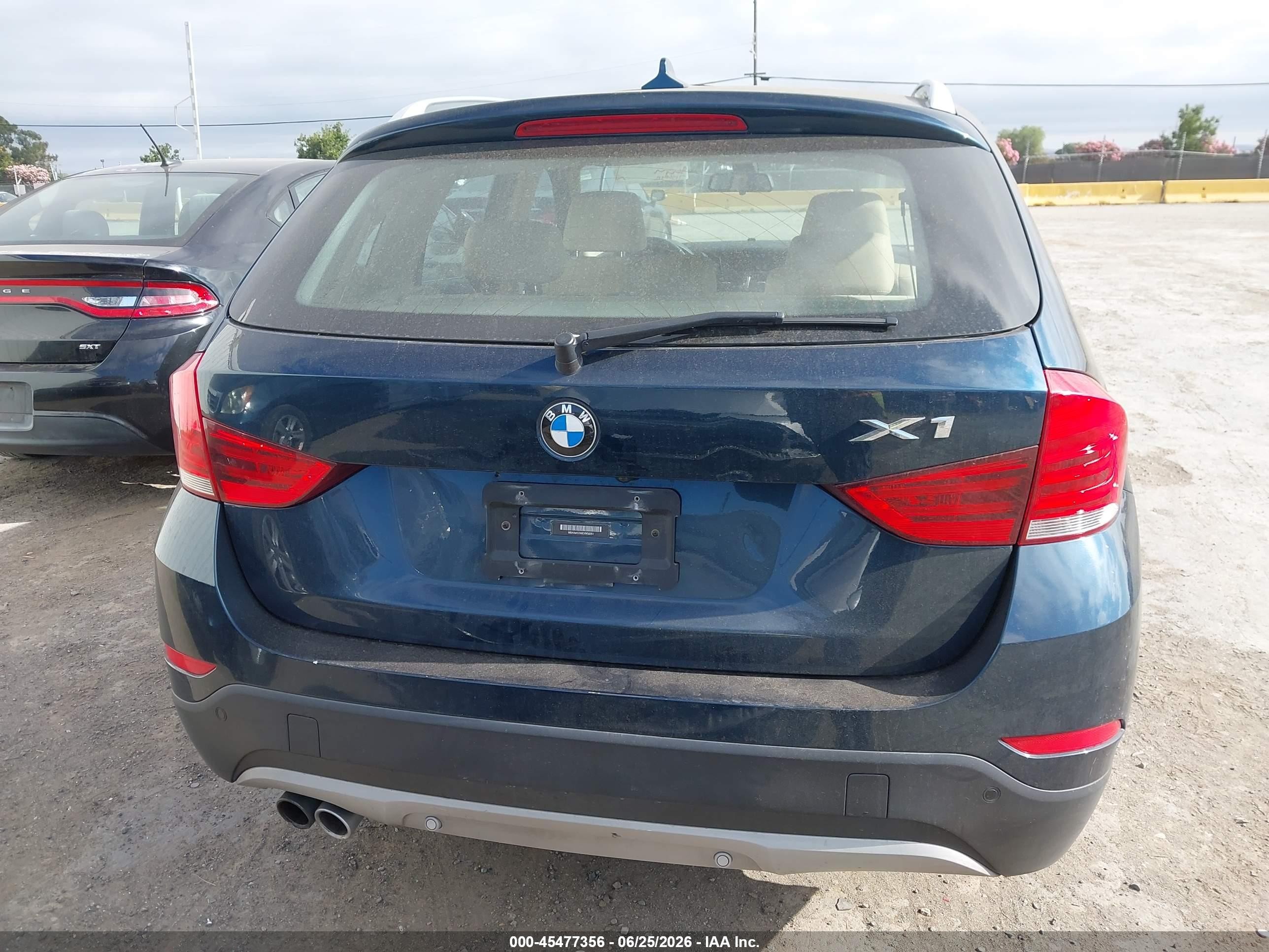 2014 Bmw X1 Sdrive28i Blue vin: WBAVM1C56EVW56251