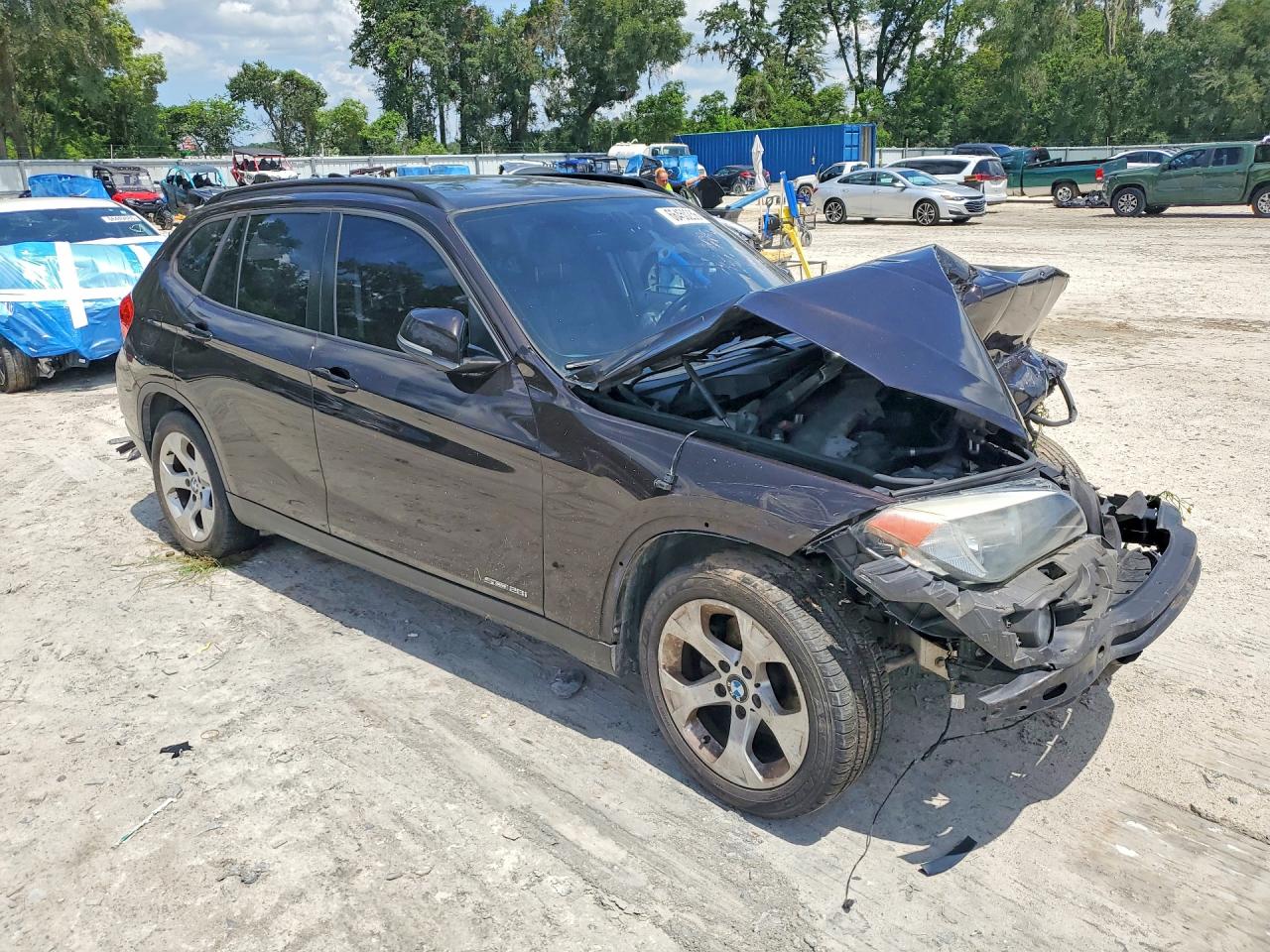 2015 Bmw X1 Sdrive28i Угольный vin: WBAVM1C56FV314865