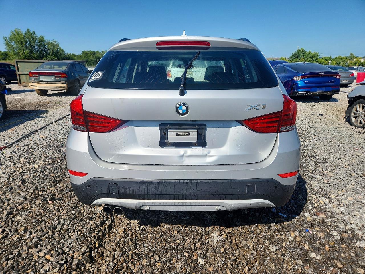 2015 Bmw X1 Sdrive28i Серебряный vin: WBAVM1C56FV314896