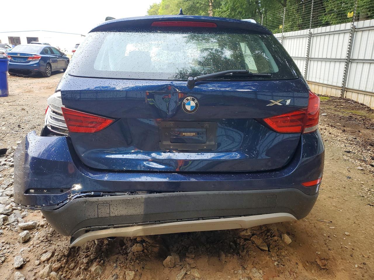 2015 Bmw X1 Sdrive28i Blue vin: WBAVM1C56FV315465