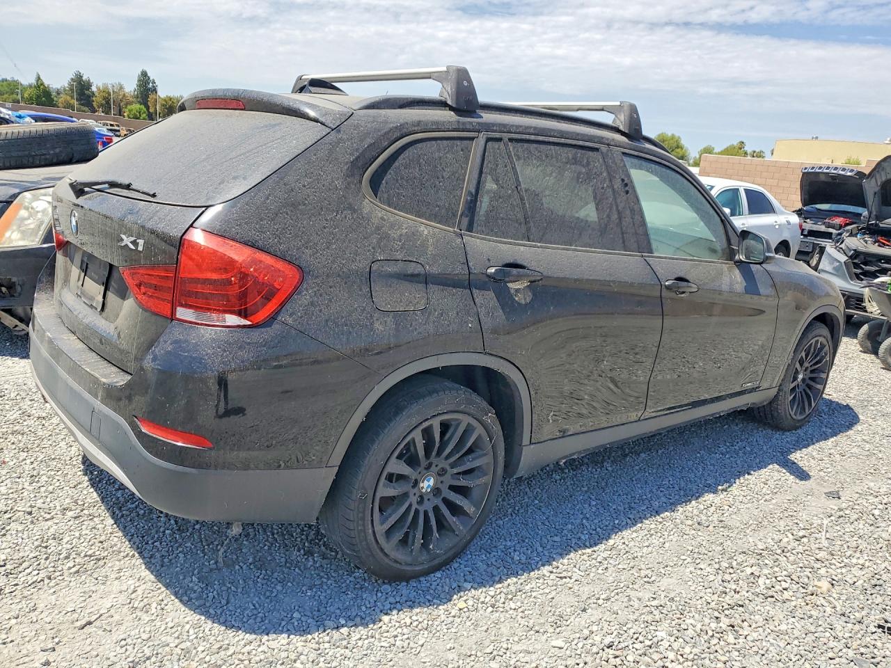 2013 Bmw X1 Sdrive28i Black vin: WBAVM1C57DVW46309