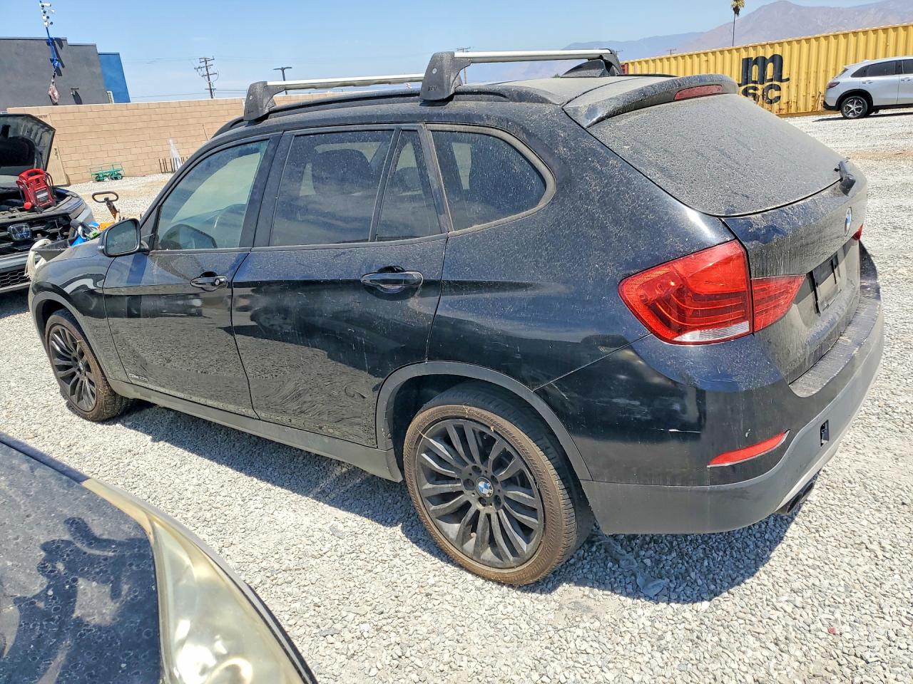 2013 Bmw X1 Sdrive28i Black vin: WBAVM1C57DVW46309